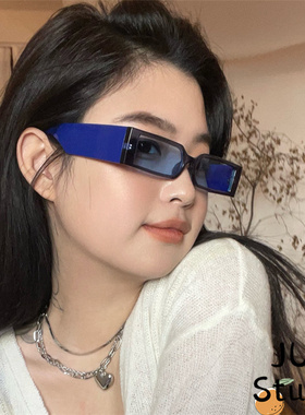 网红Y2K装饰嘻哈太阳镜