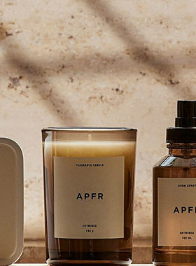 APFR日本手作香薰蜡烛香氛精油小众高级香Apotheke Fragrance