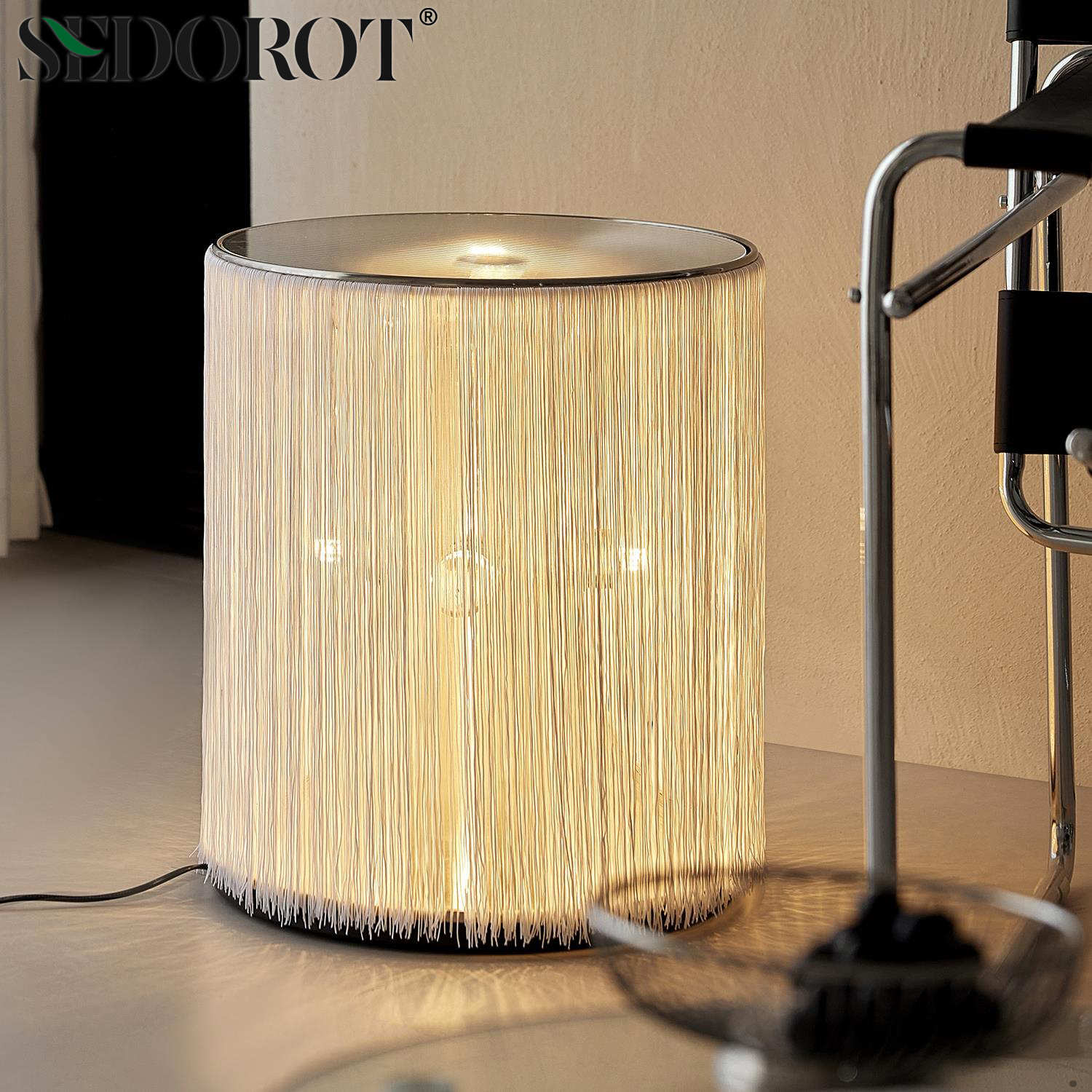 SEDOROT/流苏灯复古落地灯ins风卧室创意装饰氛围灯设计师茶几灯 - 图3