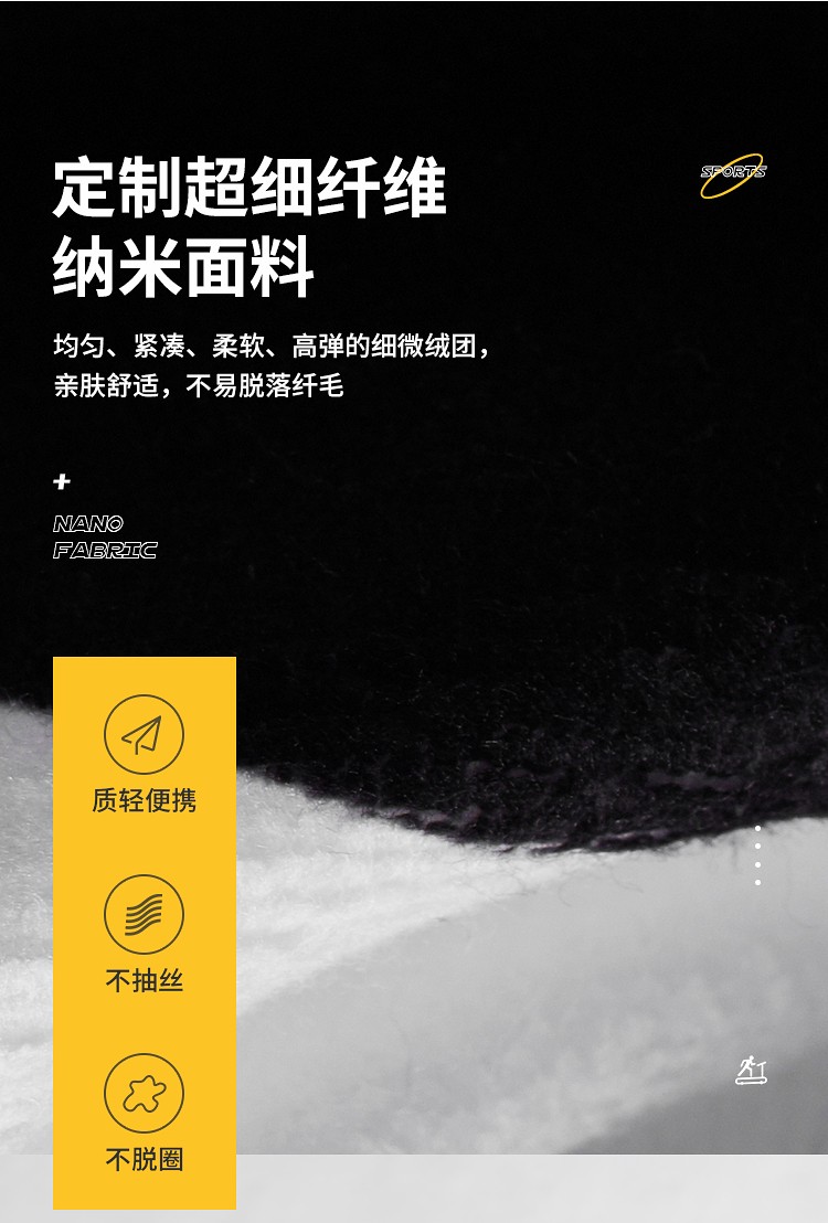 DIY运动毛巾手幅印制logo订制作印图片健身休闲浴巾定制嘻哈应援