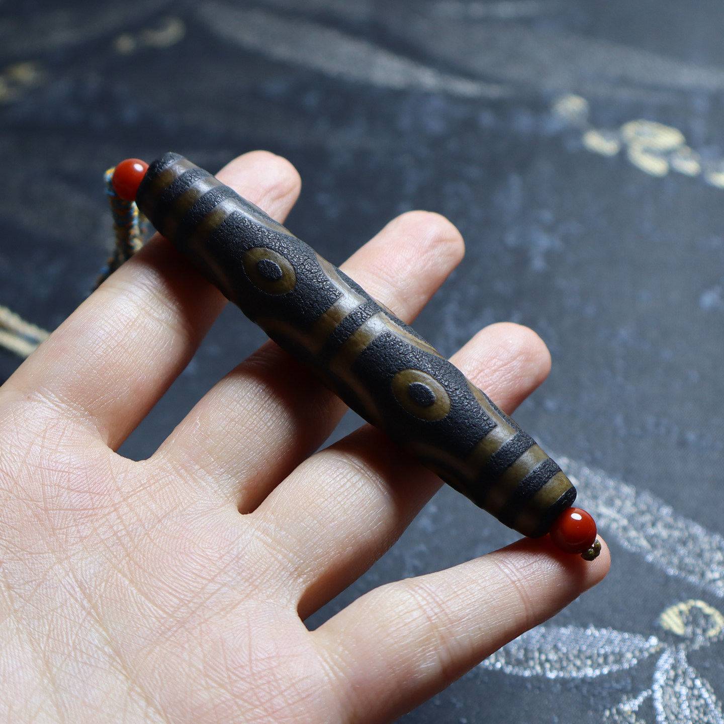 岁月高油包浆复古日月星辰九眼天珠玛瑙勒子配饰吊坠挂件A,淘宝优惠券,粉丝福利购,淘宝优惠卷