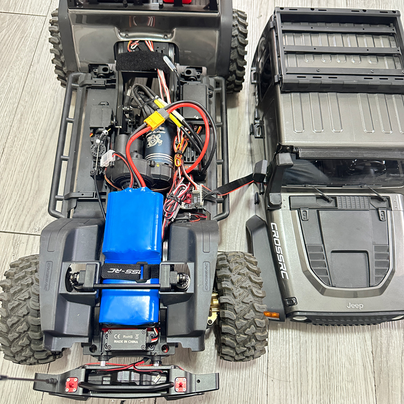 CROSSRC大豹子大野马RC遥控攀爬车3S11.1V12000mAh锂电池超大容量 - 图1