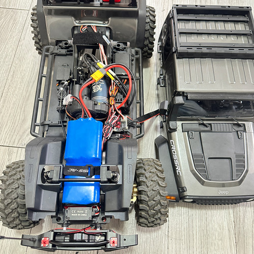 CROSSRC大豹子大野马RC遥控攀爬车3S11.1V12000mAh锂电池超大容量 - 图1