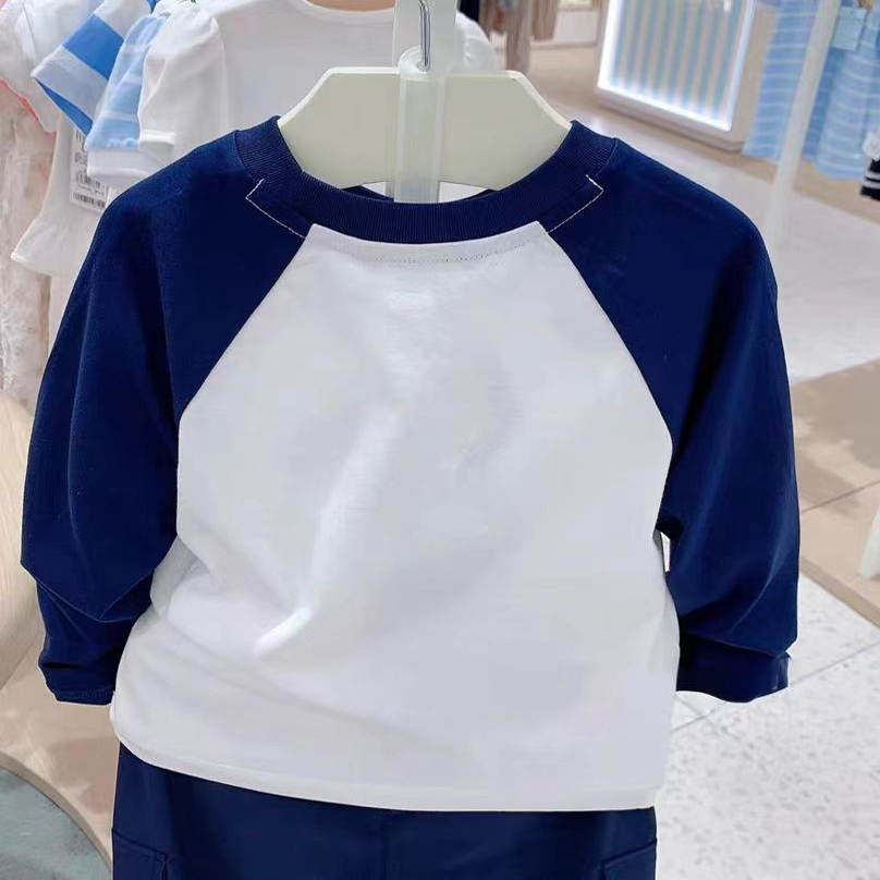 2025春季小熊男童长袖T恤纯棉圆领套头衫中大童上衣TKLA24N892R,淘宝优惠券,粉丝福利购,淘宝优惠卷