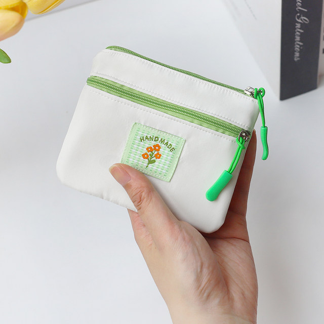 New summer cute double-layer coin wallet