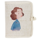 Милый бумажник, короткая сумка через плечо, складной картхолдер, кошелек, коллекция 2023, в корейском стиле