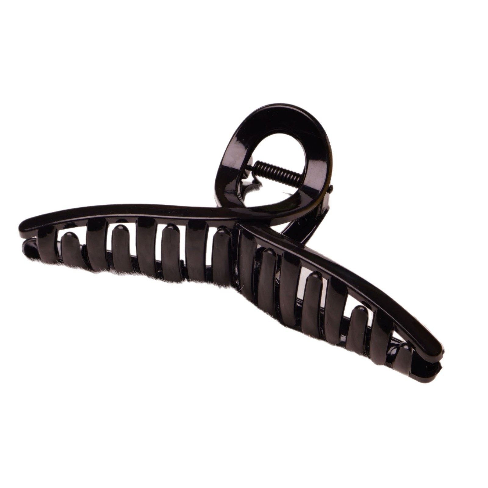 韩国ins简约百搭中大号DIY经典抓夹后脑勺黑色发夹飘带鲨鱼夹批发,淘宝优惠券,粉丝福利购,淘宝优惠卷