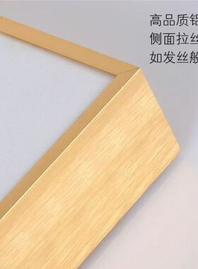 油画框装裱外框免组装铝合金大尺寸现代简约可拆卸窄边框可定制