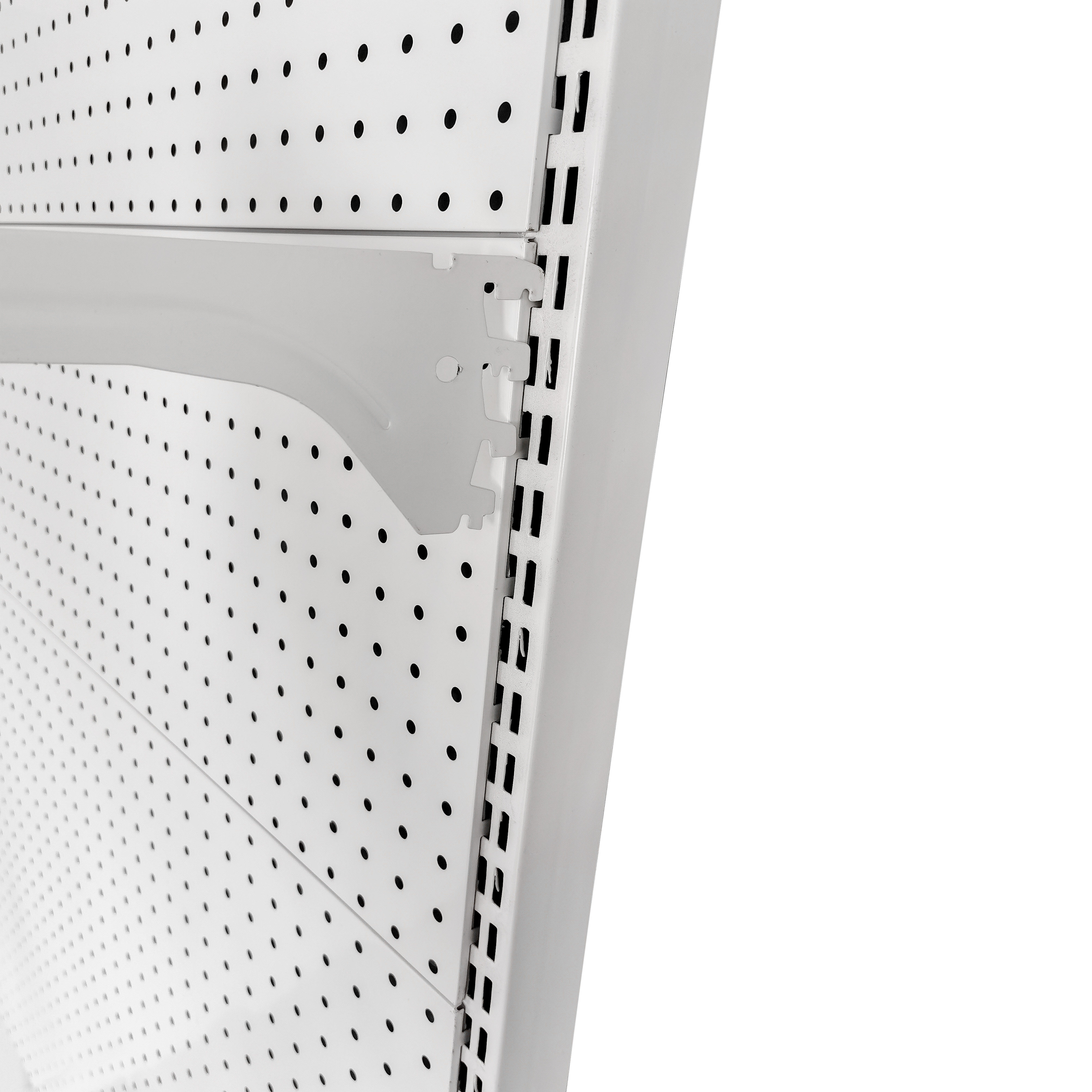 Colorful hole board bookshelf girly diy hardware