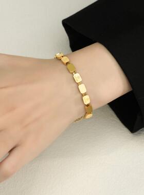 手链闺蜜网红韩版复古个性潮牌芒果冷淡风饰品MG学生手饰（T015