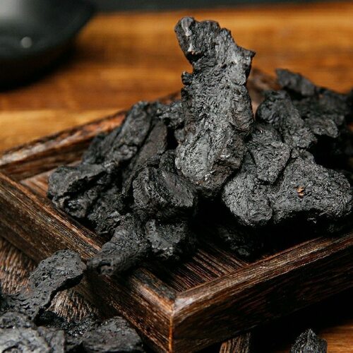 中药材新货怀地黄九蒸九晒制熟地黄片500g包邮 熟地当归川芎白芍 - 图1