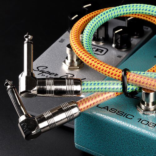 Kirlin 科林线 吉他单块效果器连接线 电贝斯单块线0.15米 0.3米 - 图2