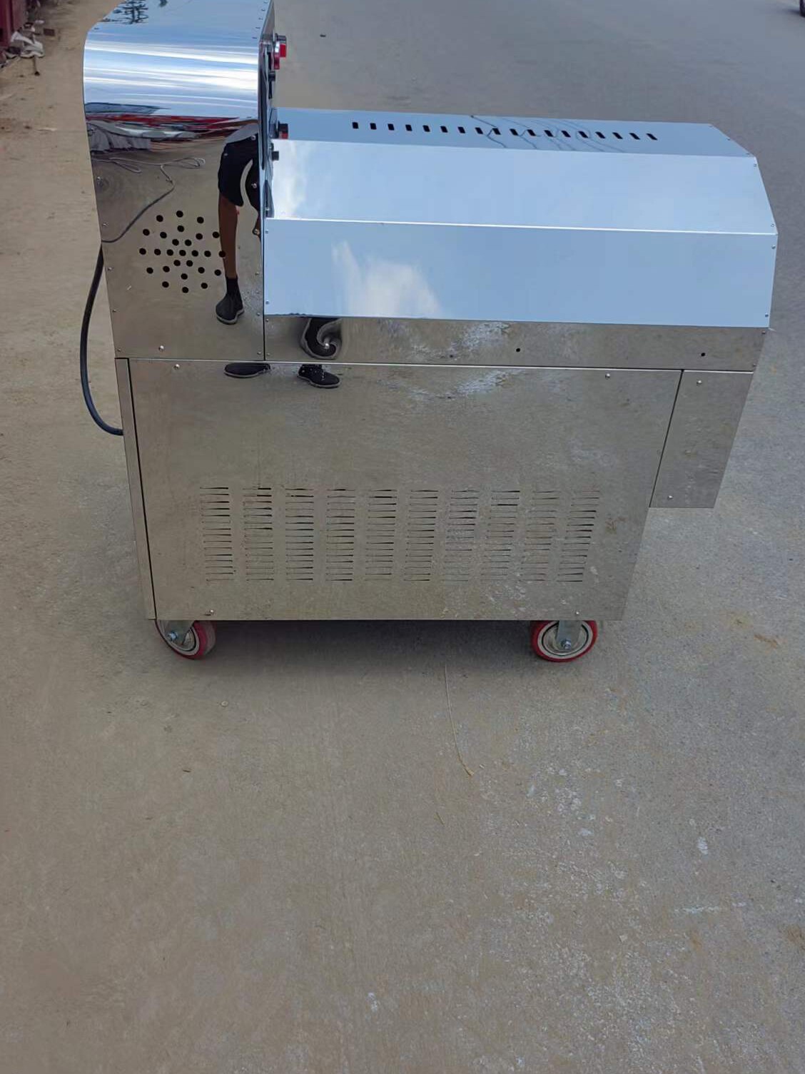 80型新款大功率电磁炒货机全自动炒货机炒瓜子机炒板栗机炒花生,淘宝优惠券,粉丝福利购,淘宝优惠卷