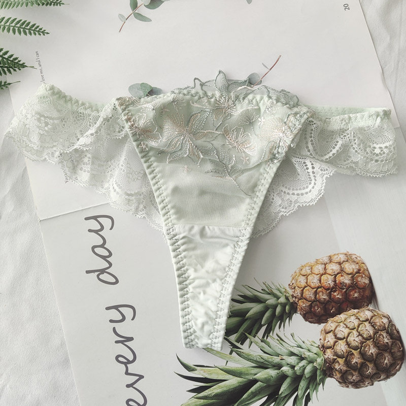 2026年春季新款性感蕾丝花边女士丁字裤 日系舒适T裤均码,淘宝优惠券,粉丝福利购,淘宝优惠卷