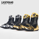 High top boxing shoes, boots, indoor wrestling, muay thai
