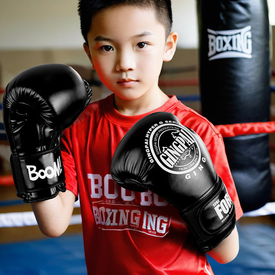Boxing gloves for children aged 3-15 to fight Muay Thai