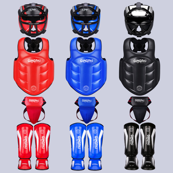 Jingpai Sanda fighting protective gear-no odor, 5-year warranty