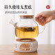 Tuffman tea porcelain warmer porcelain ແມ່ນເຫຼື້ອມແລະຕ້ານການບາດແຜແລະງ່າຍທີ່ຈະຈັດການ