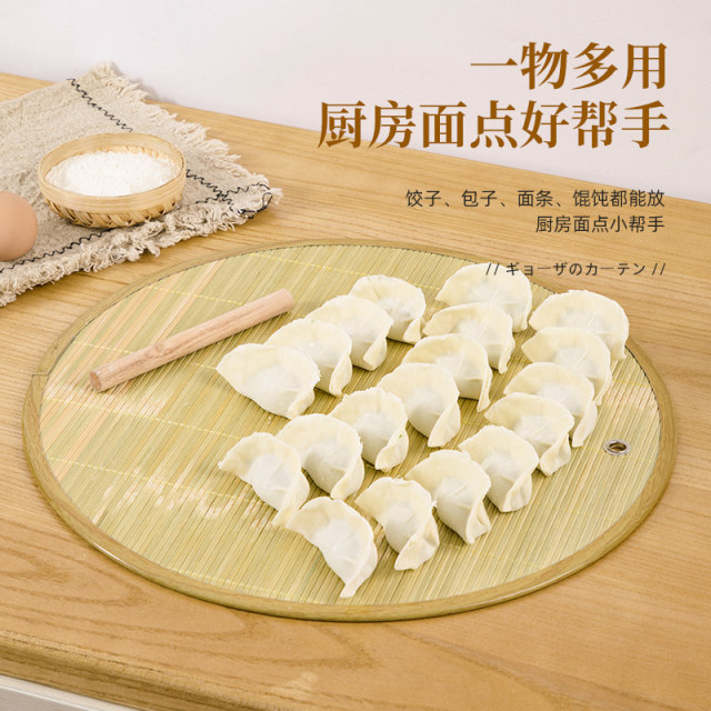 Tafman Dumpling Tray Bamboo Food Grade Material