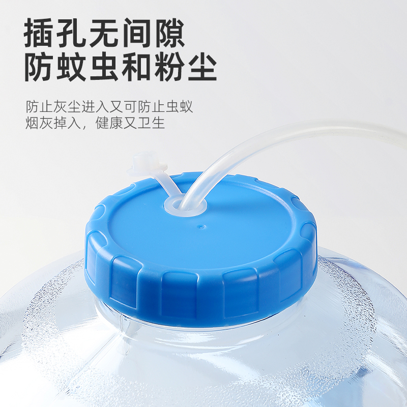 纯净水桶家用茶台饮水桶装矿泉水空桶储水桶食品级pc大口径接水桶-图1