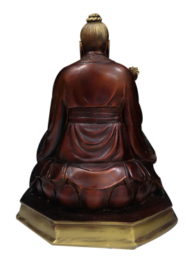 王禅老祖神像纯铜鬼谷子祖师纵横家兵圣全身站像雕铜鬼谷子塑摆件