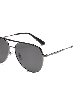 偏光蛤蟆简约男女双梁太阳镜