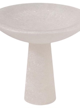 中古风轻奢创意洞石果盘摆件