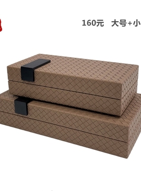 售楼处样板衣帽间收纳首饰盒