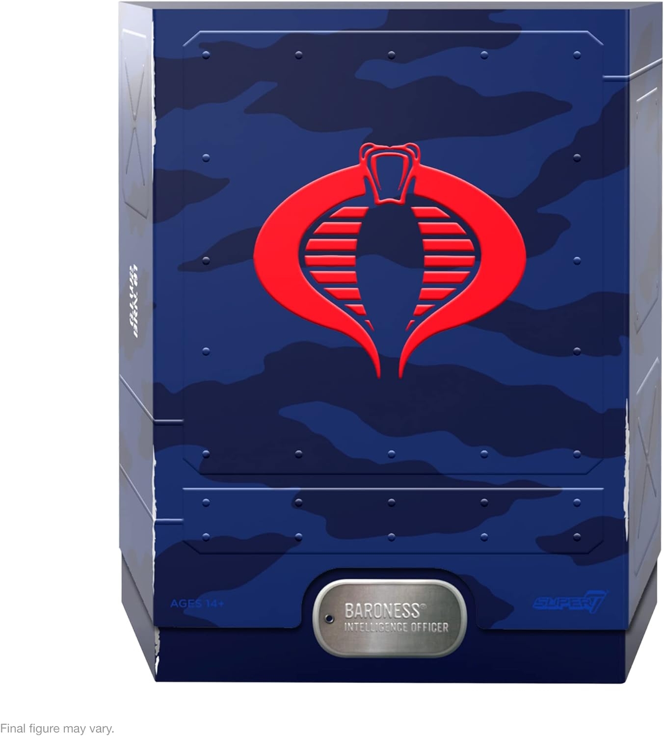 全新特种部队 Gijoe super7 7寸 男爵夫人 蓝衣眼镜蛇 终极版 - 图2