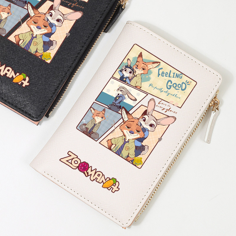 疯狂动物城周边 兔子警官 朱迪 尼克狐 可爱 动漫 钱包卡包一体包,淘宝优惠券,粉丝福利购,淘宝优惠卷