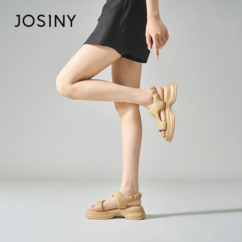  josiny卓诗尼茵诗曼时尚休闲沙滩鞋