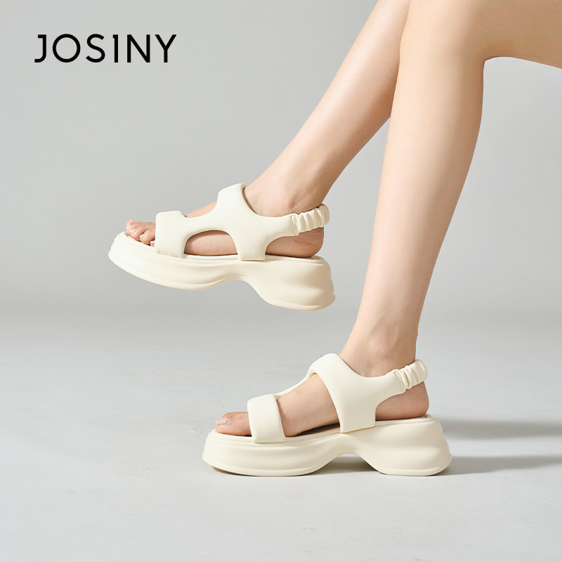  josiny卓诗尼茵诗曼时尚休闲沙滩鞋