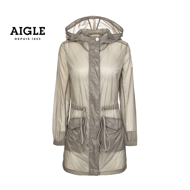 TRUDA 艾高 AIGLE 女士防泼水易打包轻量风衣 TRUDA 艾高 AIGLE 女士防泼水易打包轻量风衣