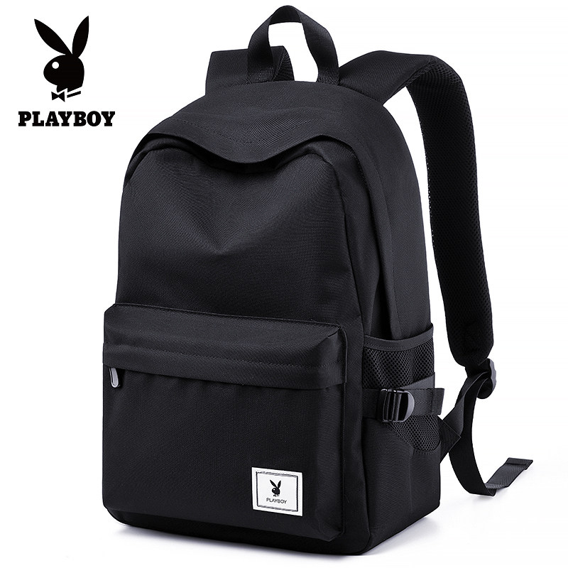 花花公子男2020年新款中学生双肩包 花花公子宝尊骏亿双肩背包