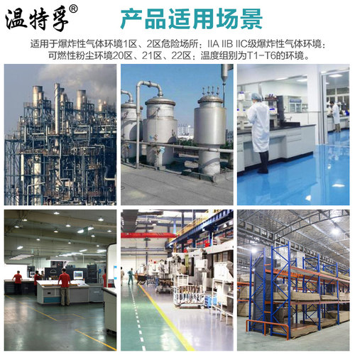 温特孚LED新国标EX防爆消防双头应急灯指示牌疏散安全出口标志灯 - 图2