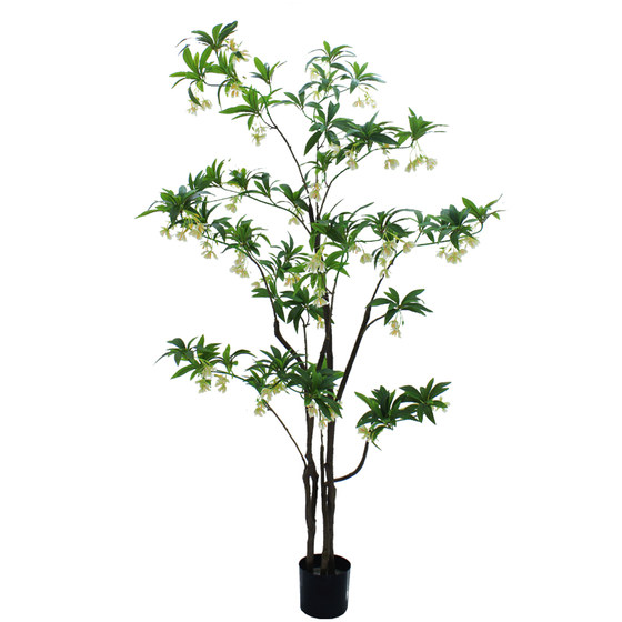 Simulated water stone banyan floor-standing floral decorative plant artificial tree