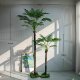 High-end simulated green plants, large coconut trees, loose-tailed sunflowers, landscape, commercial shop windows, conference room decoration trees