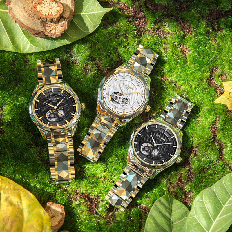 威顿2020全自动防水男士夜光机械表 威顿手表国产腕表