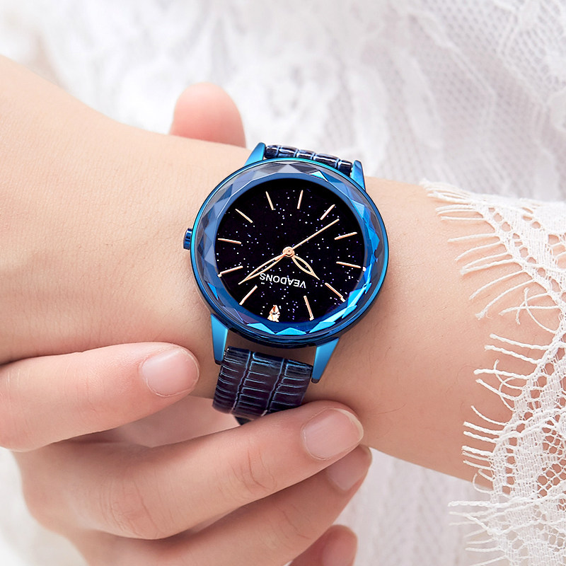 威顿正品女士潮流大气防水石英表 威顿手表国产腕表