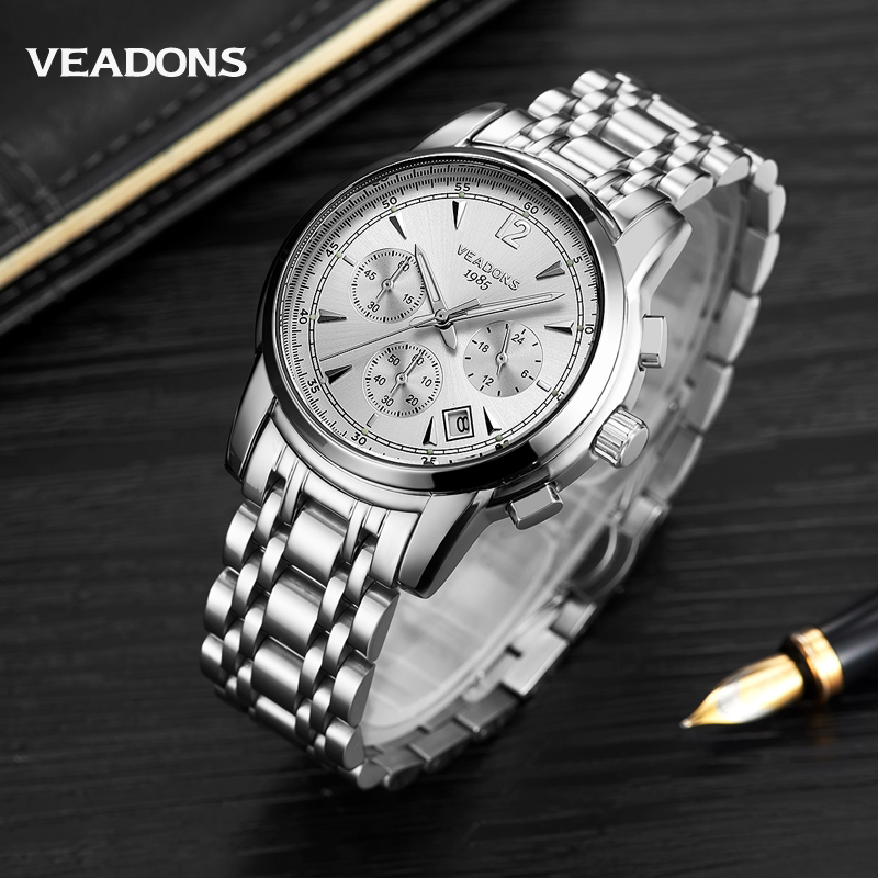 威顿男士防水2020新款十大潮石英表 威顿手表国产腕表