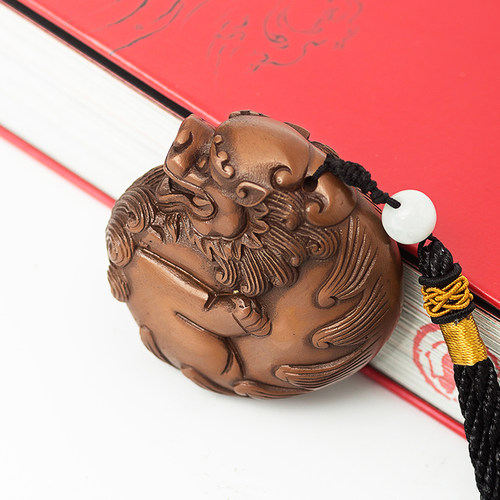 好物精选紫铜貔貅手把件男士随身把玩装饰品挂件家居工艺品收藏品 - 图1