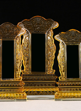 水晶龙牌位架供奉牌位