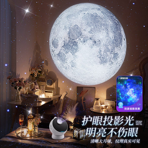 万火星空投影仪小夜灯卧室玩具灯音乐盒满天星星生日礼物儿童创意 - 图1