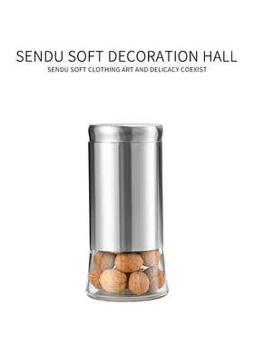 森度软装家居酒柜玄关摆件装饰玻璃花器样板间陈列设计搭配轻奢