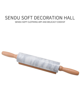 森度厨房摆件装饰陈列桌面榉木砧板挂画软装样板间设计搭配侘寂风