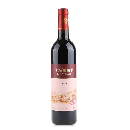 长城钻石系列解百纳干红葡萄酒 中粮红酒 整箱750ml*6 - 图1