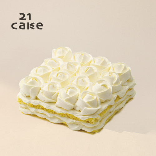 21cake朗姆芝士生日蛋糕礼物聚会520情人节蛋糕动物奶油同城配送 - 图2