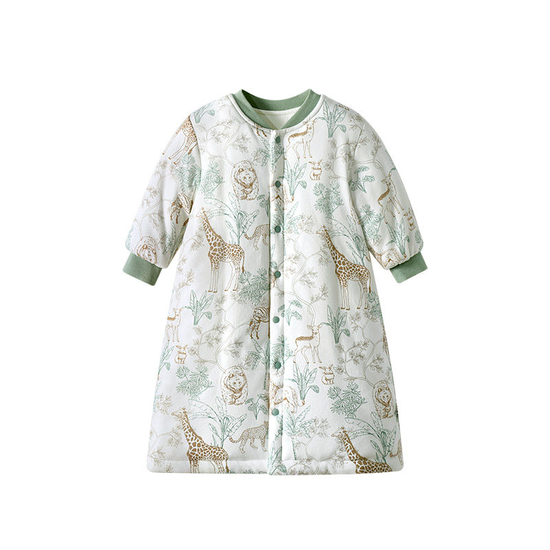 宝宝睡衣冬季儿童睡袍秋冬夹棉加厚男童家居服纯棉婴幼儿怛温睡袋,淘宝优惠券,粉丝福利购,淘宝优惠卷