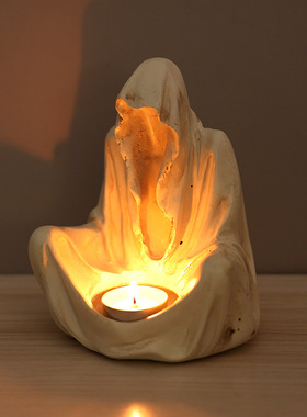 万圣节烛台摆件氛围道具