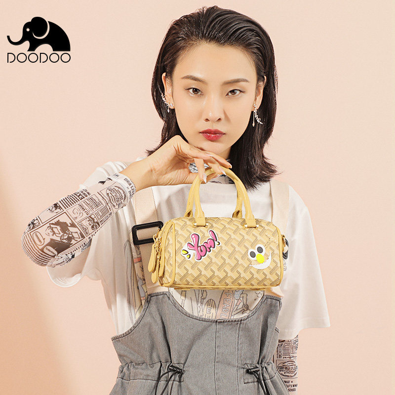 doodoo 2020新款潮夏季大容量枕头包 doodoo箱包女士包袋